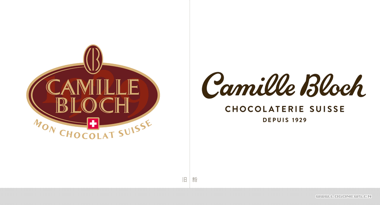 瑞士巧克力Camille Bloch更换新LOGO
