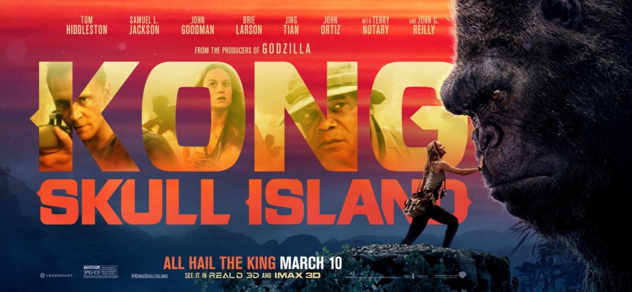 电影海报欣赏：金刚：骷髅岛 Kong: Skull Island