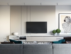 现代时尚风格一居室公寓装修设计