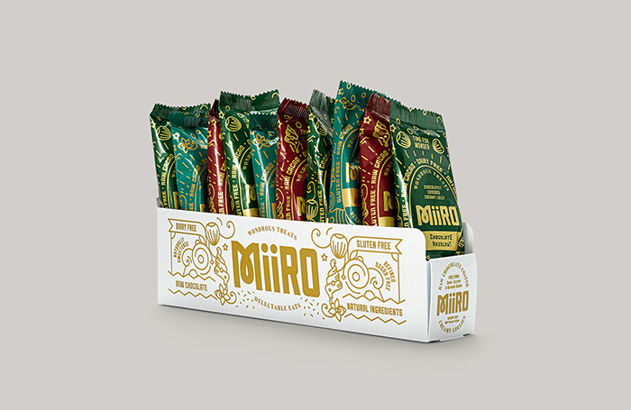 MiiRO巧克力冰棒包装设计