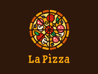 40款比萨餐厅logo设计欣赏
