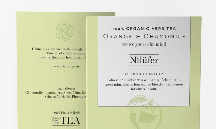 Nilüfer有机草本茶包装设计