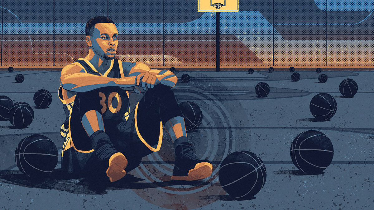 Ryan Simpson: NBA球星插画设计欣赏