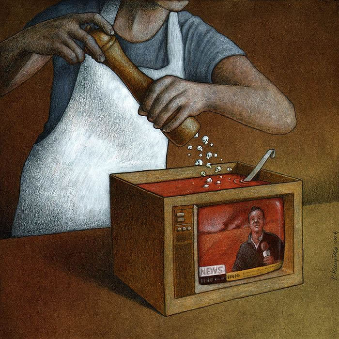 Pawel Kuczynski讽刺插画作品欣赏