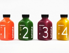 befresh果汁包装设计