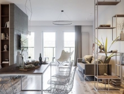 2套时尚简约的公寓装修设计