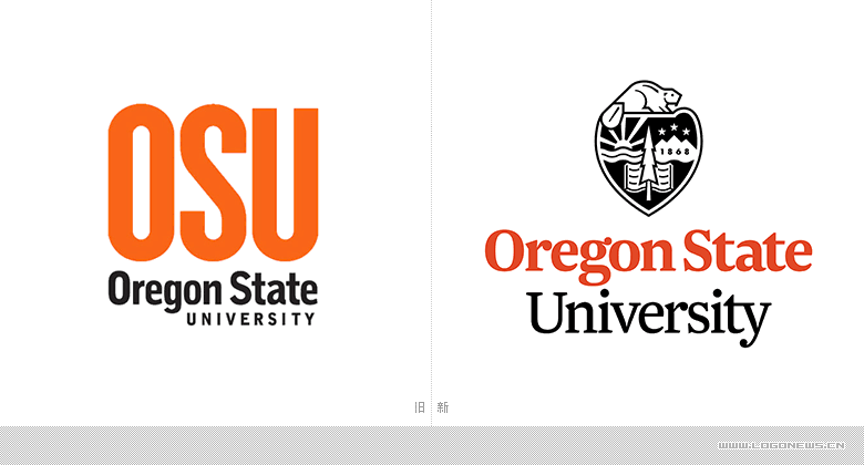 俄勒冈州立大学（OSU）发布全新logo