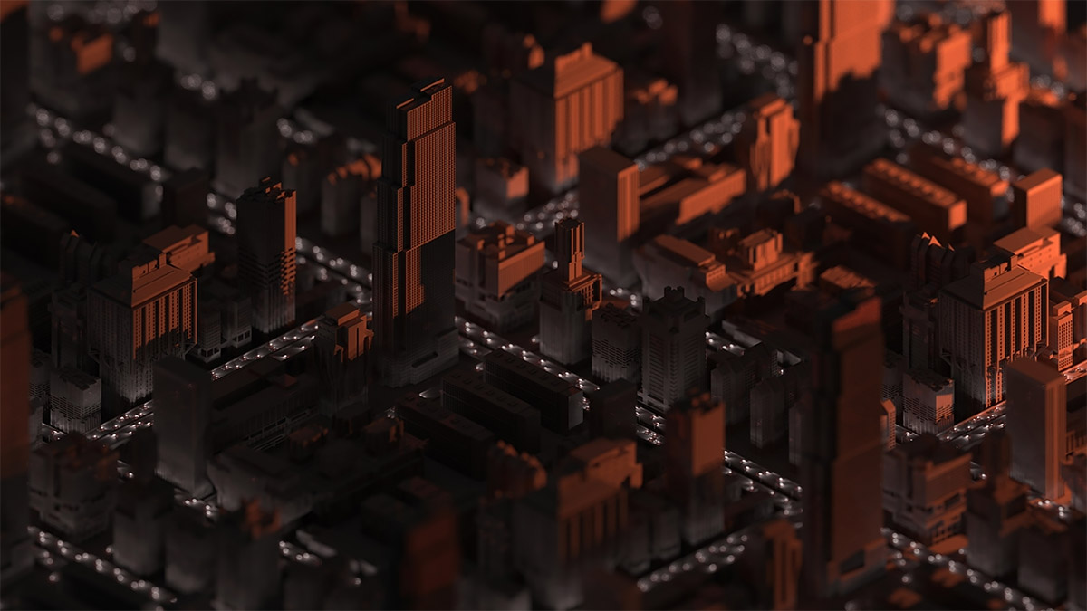 Tomasz Artur Bolek 3D数字城市风景