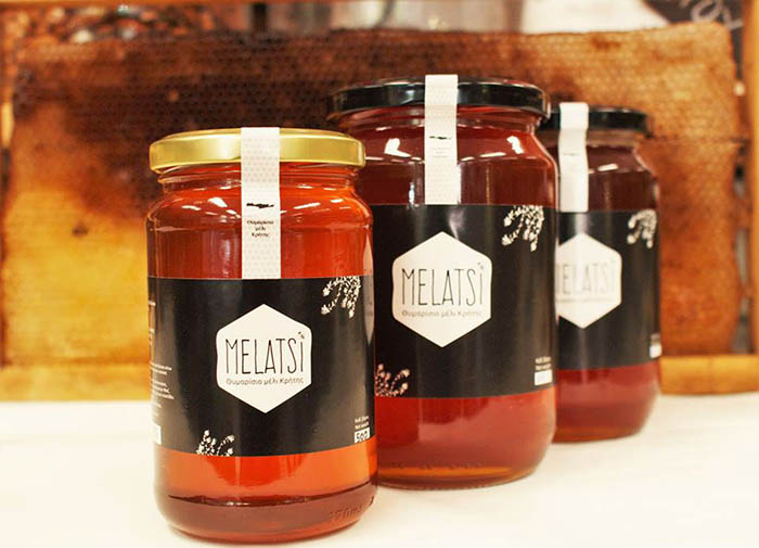 Melatsi Cretan蜂蜜包装设计