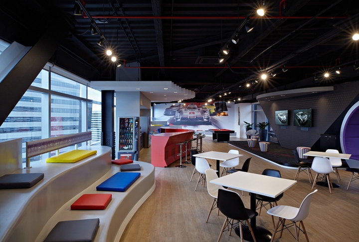 奥迪巴西圣保罗办公室空间设计