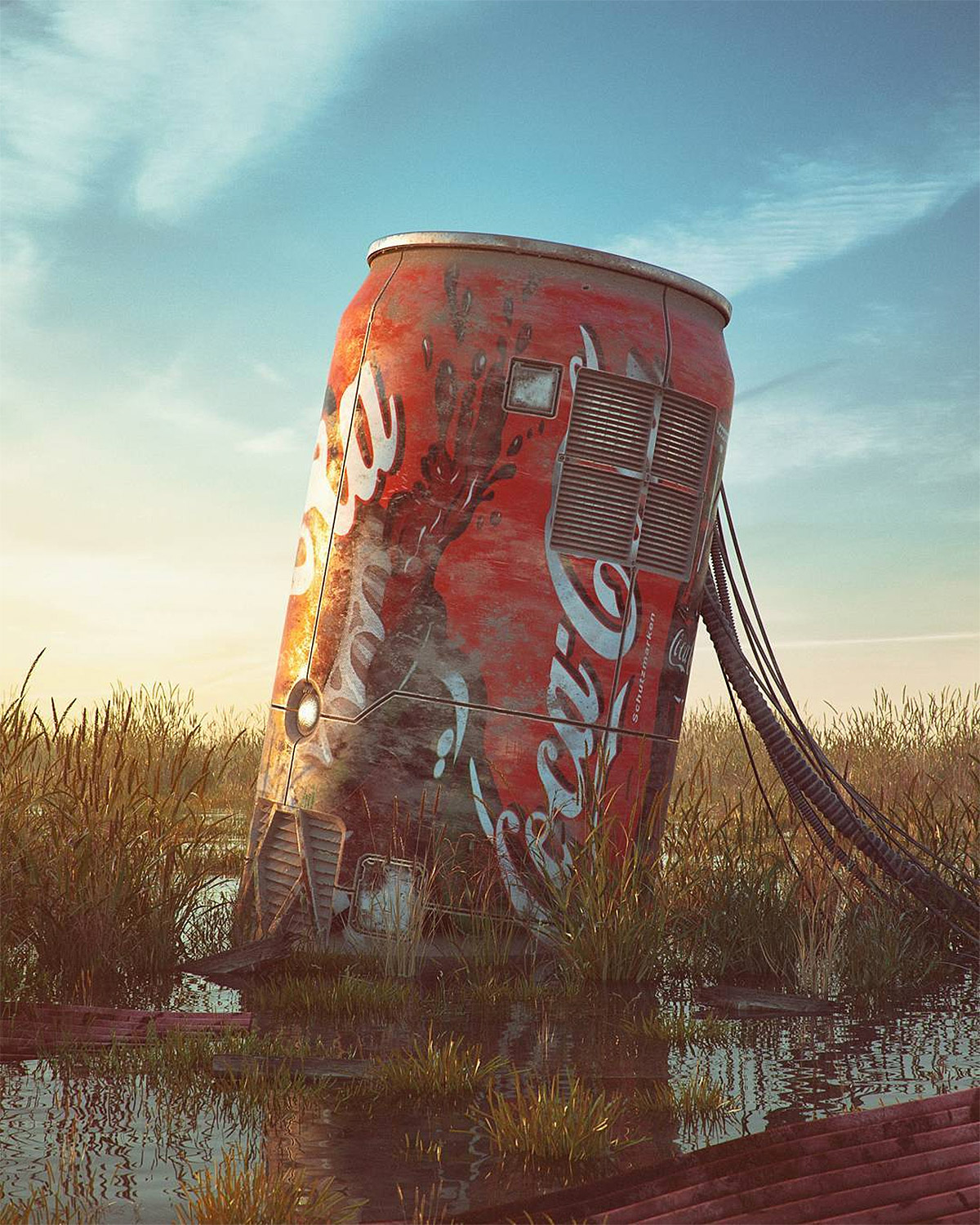 Filip Hodas 3D数字艺术作品