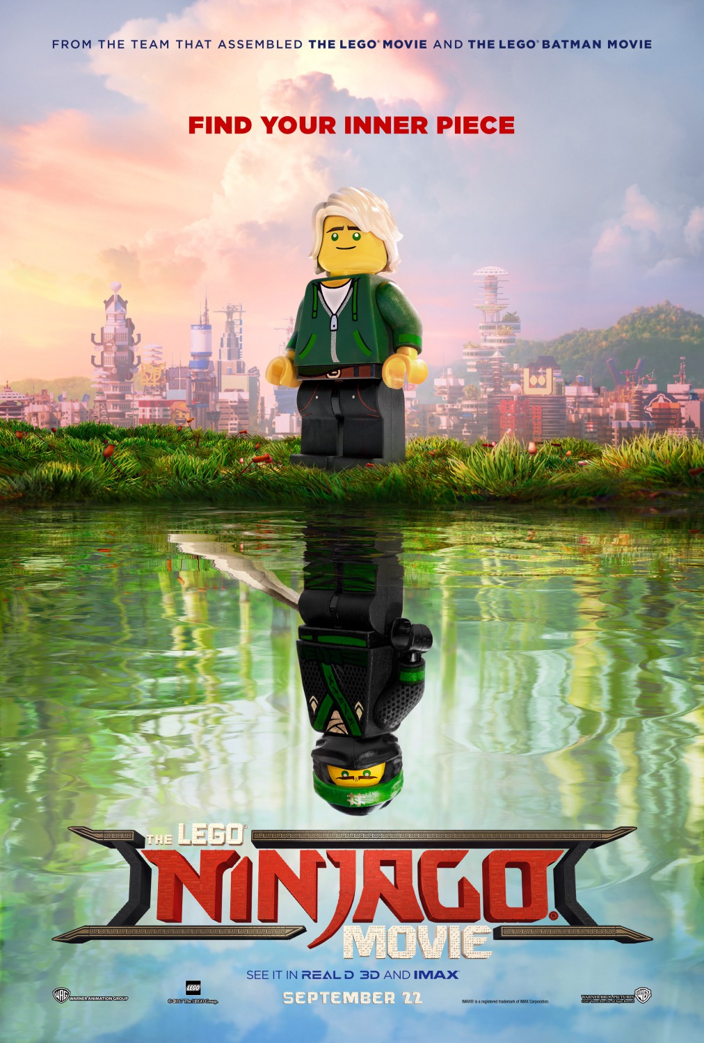 电影海报欣赏：乐高幻影忍者大电影(The LEGO NINJAGO Movie)