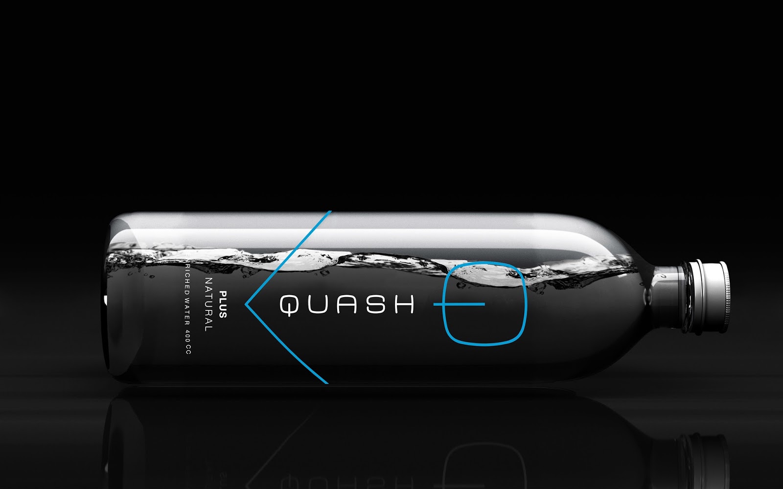 Quash纯净水包装设计