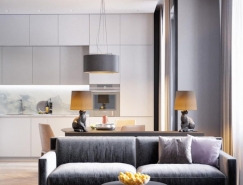 3个60平米精致豪华装修的小公寓设计