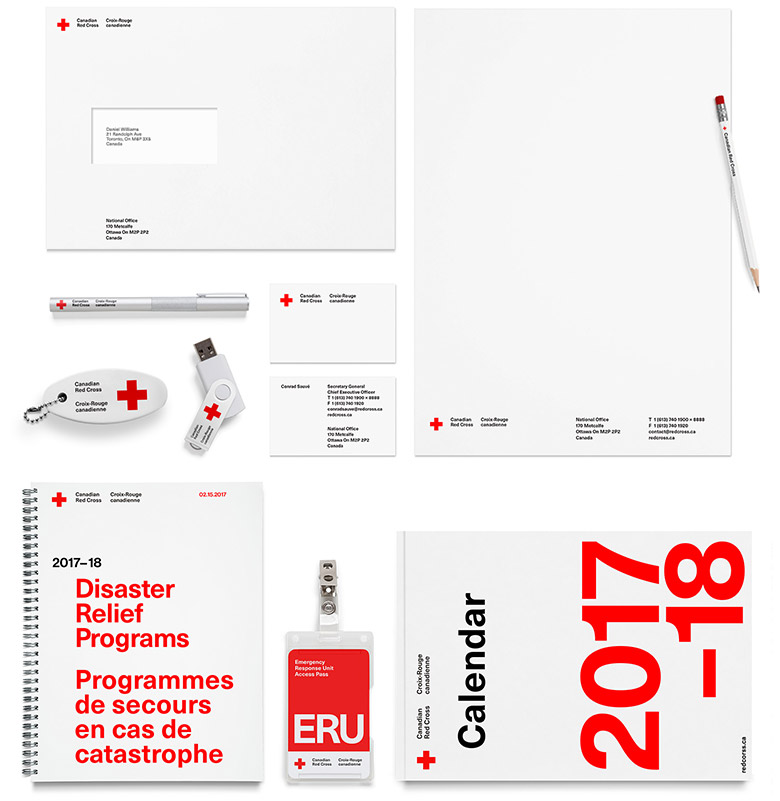 加拿大紅十字會（CRC）重塑品牌形象，提示識別度