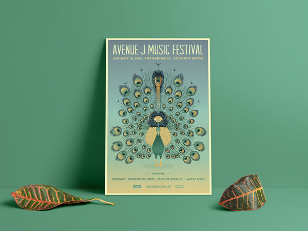 30个国外音乐节海报设计欣赏