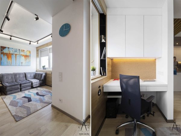 空间的有效利用：3个精装小公寓设计