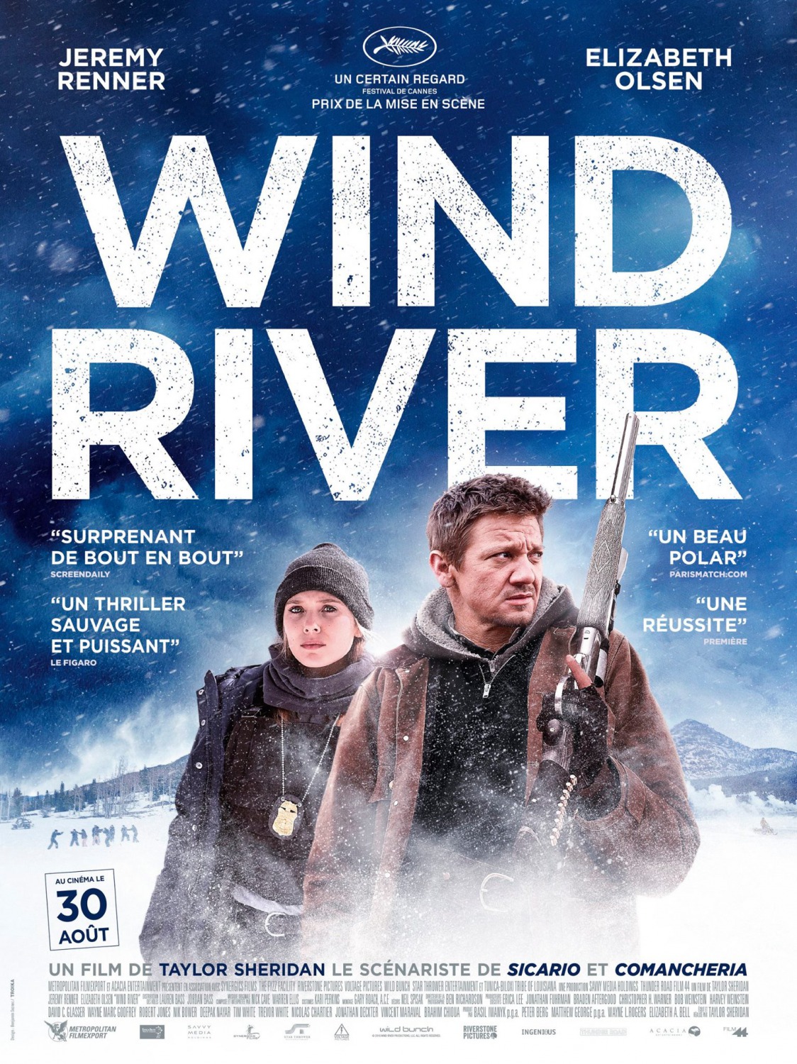 电影海报欣赏：猎凶风河谷(Wind River)