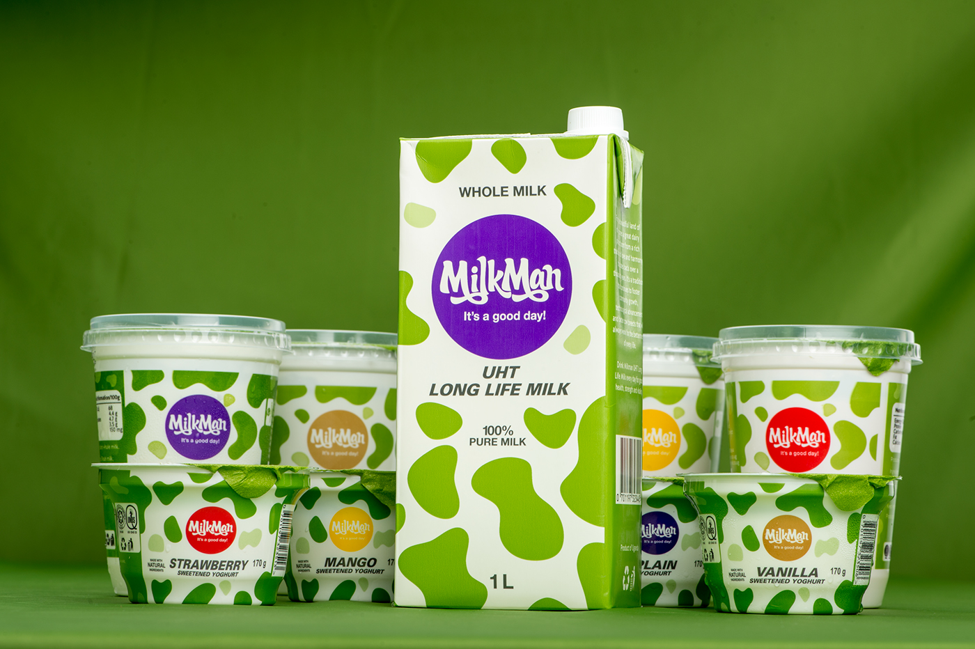 MilkMan牛奶包装设计