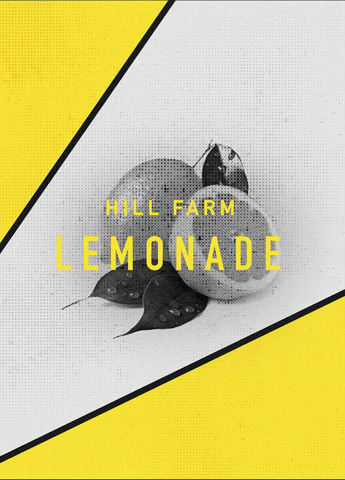 Hill Farm Lemonade果汁包装设计