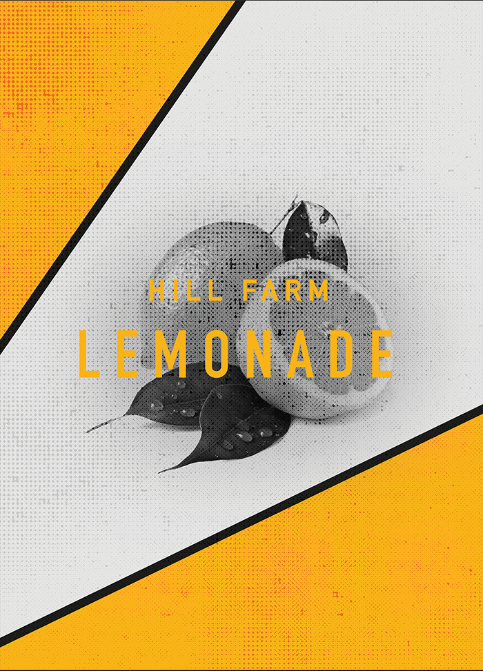 Hill Farm Lemonade果汁包装设计