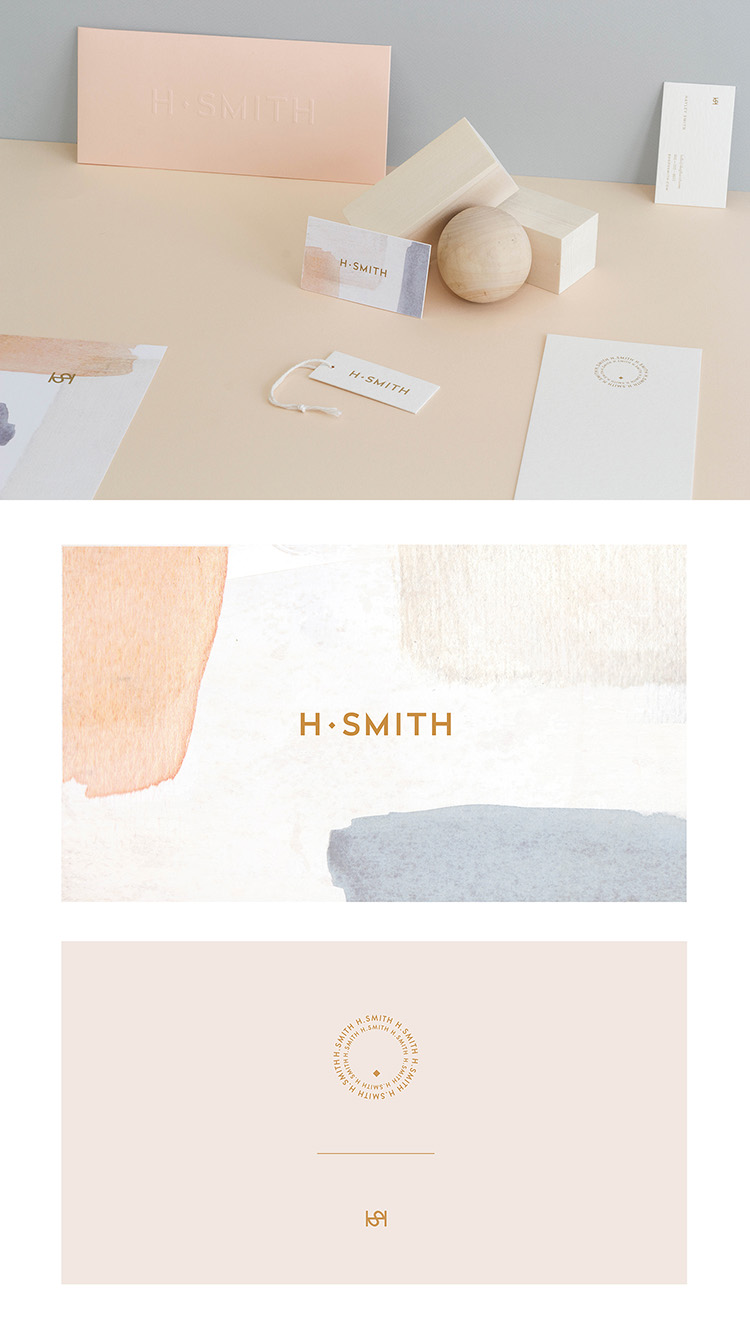 时尚精品商店H.Smith极简风格品牌形象设计