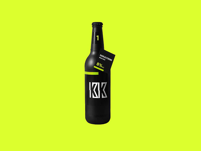 Knockout啤酒包装设计