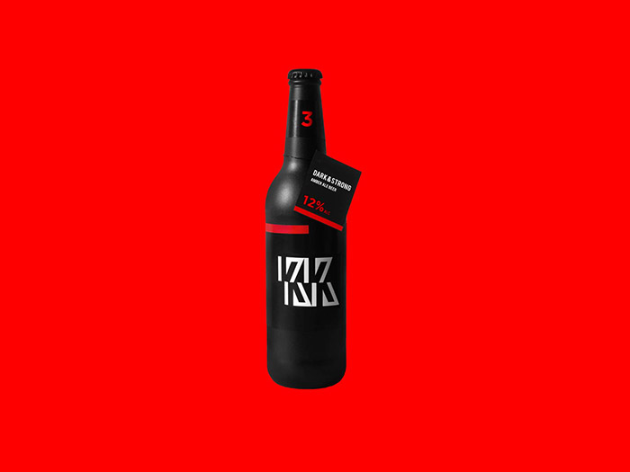 Knockout啤酒包装设计