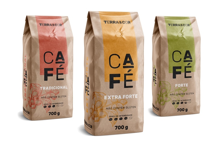Terra & Cor咖啡包装设计