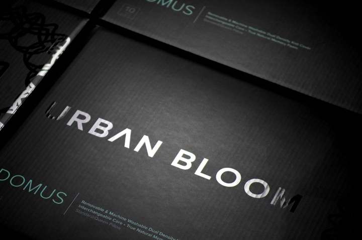 Urban Bloom枕头包装设计