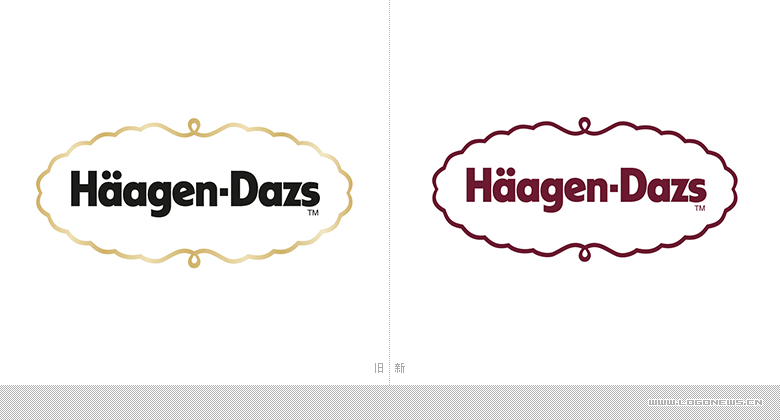 哈根达斯（Häagen-Dazs）推出新LOGO和新包装