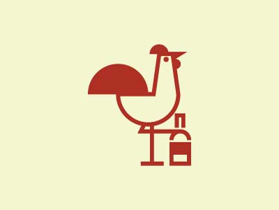 30款公鸡Logo设计欣赏