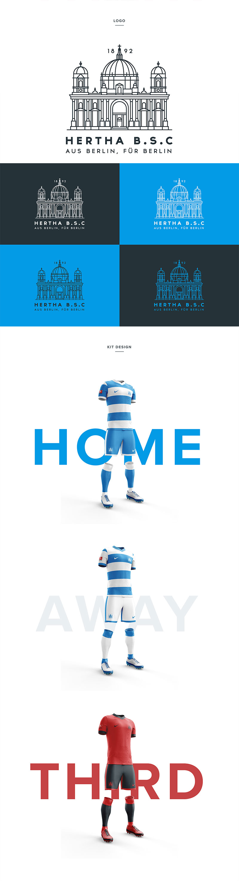 50个足球俱乐部品牌视觉形象设计