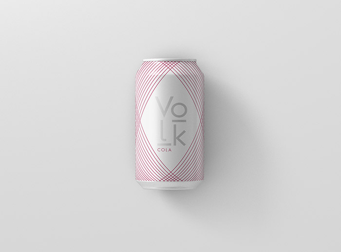 Volk cola可乐饮料包装设计