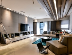 台北230平米現代風格住宅裝修設計