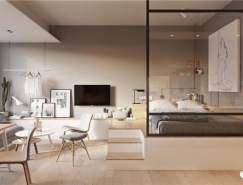 3个小公寓的空间最大利用