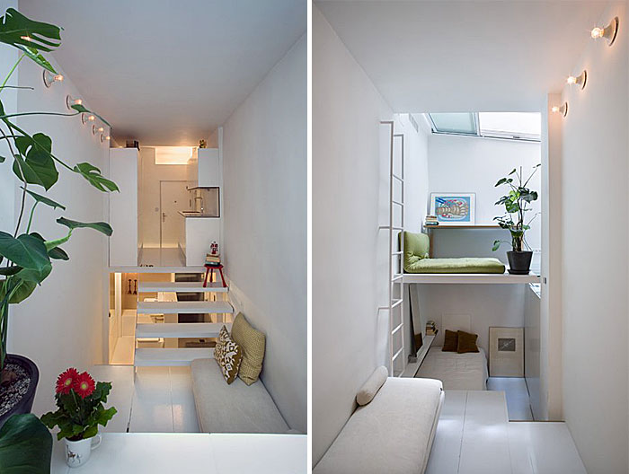 50个现代时尚的小公寓设计