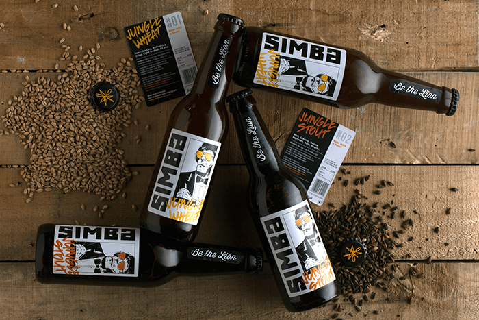 Simba啤酒包装设计