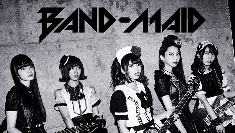 日本搖滾女團“BAND-MAID”公布全新LOGO設計
