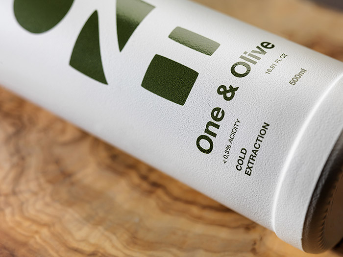 One & Olive橄榄油包装设计