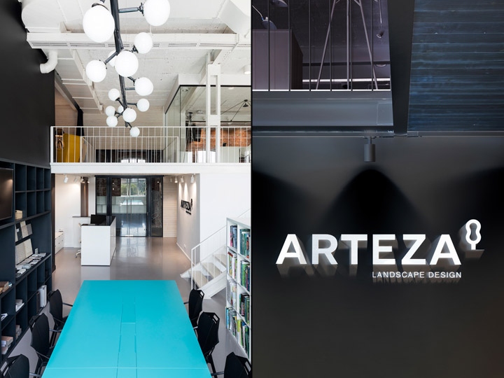 俄罗斯景观设计公司ARTEZA办公室空间设计