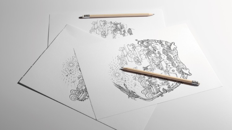 十谷米包装设计