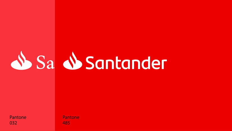 欧洲第二大银行桑坦德银行（Santander）启用新LOGO