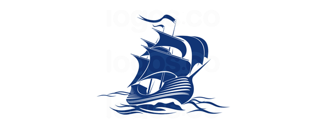 30款帆船和海洋主题标志设计欣赏