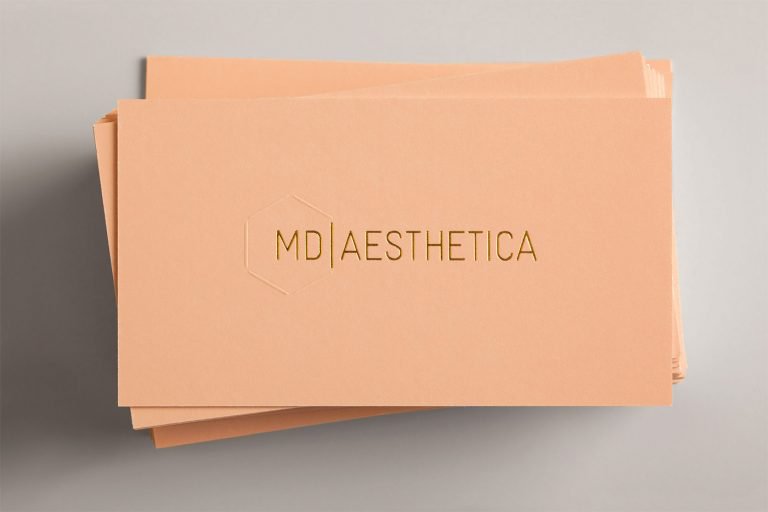 美容和健康中心MD Aesthetica品牌形象设计