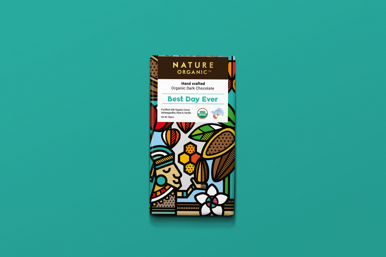 Nature Organic手工巧克力包装设计
